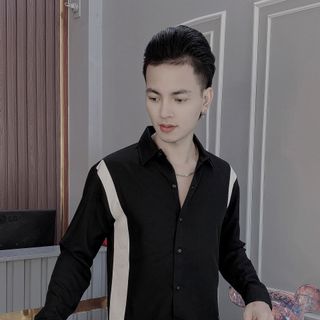 ÁO SƠ MI NAM, ÁO SƠ MI CẶP ĐÔI, SƠ MI TRẮNG ĐEN TAY DÀI HK