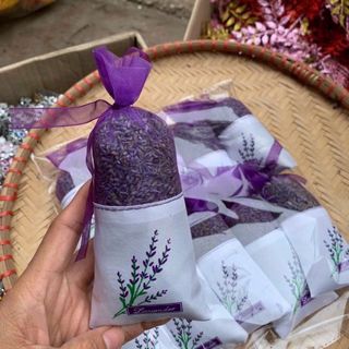 Túi Thơm Hoa Oải Hương Lavende Hadmade Treo Tủ, Xe Hơi, Bỏ TRong Phòng, Balo, Túi Xách Giúp Khử Mùi