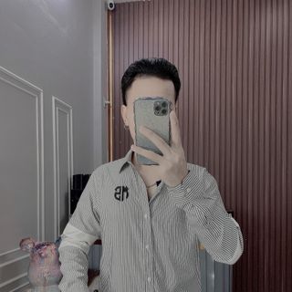 ÁO SƠ MI NAM, ÁO SƠ MI CẶP, ÁO SỌC THÊU LOGO HK