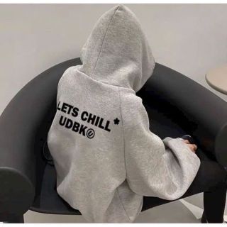 Áo hoodie nam nữ unisex nỉ bông dày dặn sweater fom rộng hàn quốc ulzzang y2k In Chữ 2 Mặt LET CHILL giá sỉ - giá bán buôn