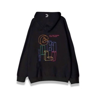 Áo hoodie CHILI in nổi from rộng tay phồng. Giá sỉ - giá bán buôn