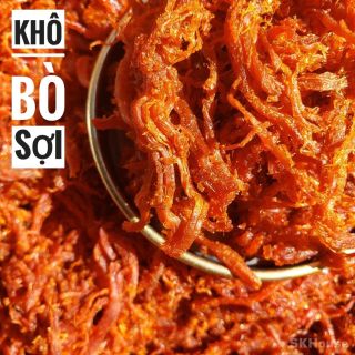 Khô Bò Xé Sợi Mềm Loại Ngon,tẩm vị cay cay hấp dẫn( sỉ từ 5kg)Thơm ngon, đậm đà, Nguyên liệu chọn lọc