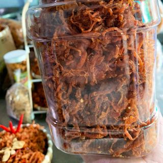 1kg Khô heo cháy tỏi dẻo dai ngon đặc biệt Nga Hoàng