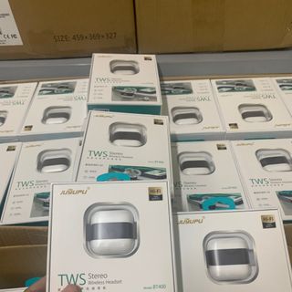 Tai nghe bluetooth TWS màn hình LED JUYUPU cao cấp 5.0 gaming nhét tai chống ồn cảm ứng vân tay chính hãng tai nghe bluetooth không dây