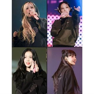 Áo hoodie in nổi BLACKPINK, nón lót 2 vải chính, from 75kg. Giá sỉ - giá bán buôn