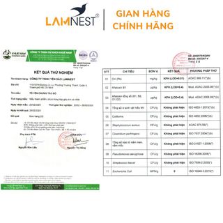 Tổ Yến Chưng Táo đỏ LamNest tươi nguyên chất 30% yến 70ml - yensaocaocaplamnest