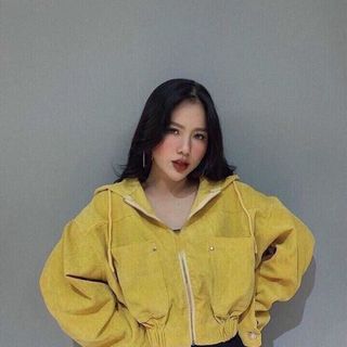 Áo khoác nhung tăm kiểu cánh dơi, nón rộng dây kéo khoen tròn. giá sỉ - giá bán buôn