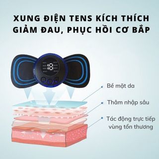 MÁY MASSAGE XUNG ĐIỆN HÌNH CÁNH BƯỚM