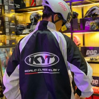 Áo khoác dù KYT nam nữ chất vải dù gió 2 lớp form rộng cổ đứng cao cấp
