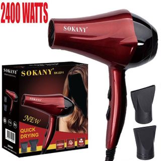 MÁY SẤY TÓC CHUYÊN NGHIỆP SOKANY SK - 2211 SẤY VÀ TẠO KIỂU TÓC NHANH HAI TỐC ĐỘ CÔNG SUẤT LỚN 2400 W giá sỉ