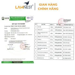 Tổ Yến Chưng Đông Trùng Hạ Thảo LamNest tươi nguyên chất 30% yến 70ml - yensaocaocaplamnest