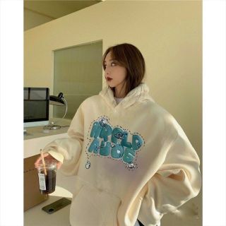 Áo hoodie chất nỉ in chữ nổi HRPLDAHOS, nón 2 lớp dày đẹp. From dưới 70kg