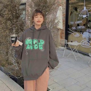 Áo hoodie chất nỉ in chữ nổi HRPLDAHOS, nón 2 lớp dày đẹp. From dưới 70kg
