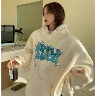 Áo hoodie chất nỉ in chữ nổi HRPLDAHOS, nón 2 lớp dày đẹp. From dưới 70kg