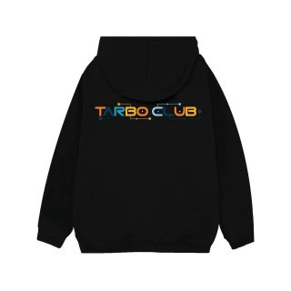 áo khoác nỉ pe nón nỉ 2 lớp in chữ nổi TARBOCLUB