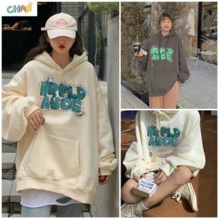 Áo hoodie chất nỉ in chữ nổi, nón 2 lớp dày đẹp. From dưới 70kg