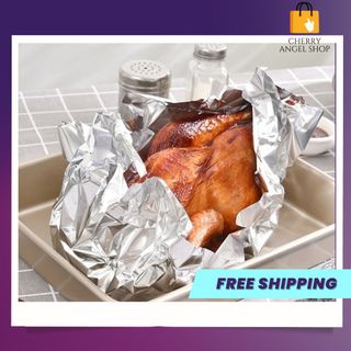Cuộn Giấy Bạc Nướng Thịt Cá, Bọc Thực Phẩm Cuộn giấy bạc bọc thực phẩm nướng thức ăn, nướng thịt, bảo quản thực phẩm chuyên dụng, giữ nhiệt đồ nướng (30cm x 5m)/ có sỉ