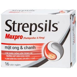 Strepsils maxpro reckitt benckiser (h/2vỉ/8v) giá sỉ