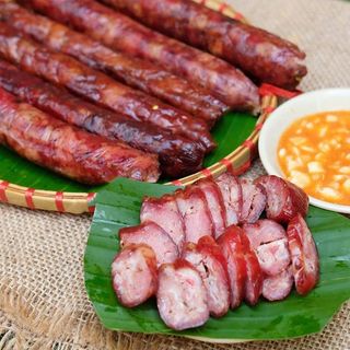1kg Lạp xưởng gác bếp vùng cao Tây Bắc chính gốc