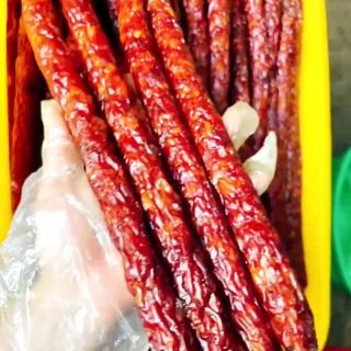 1kg Lạp xưởng gác bếp vùng cao Tây Bắc chính gốc