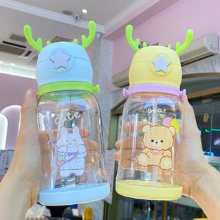Bình Nước Trẻ Em 550ml Sừng Hươu
