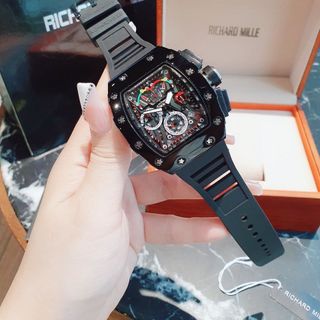 ĐỒNG HỒ CAO SU NAM TRUNG CẤP RI.CHA MI.LLER TRƠN
