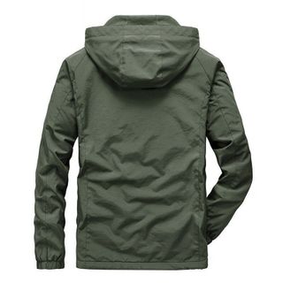 ÁO KHOÁC NAM, ÁO GIÓ MŨ TRƠN, GIỮ ẤM CHỐNG NẮNG, CHỐNG NƯỚC, KÍN GIÓ, NGĂN BỤI CAO CẤP - HTM FASHION