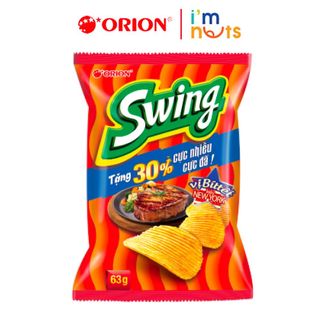 Bánh Snack khoai tây Swing Orion đủ vị gói nhỏ và gói lớn