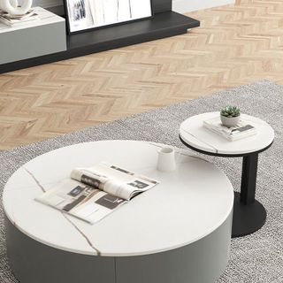 Bàn Trà Sofa KE705 Mặt Bàn Đá Ceramic Cao Cấp