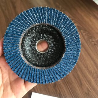 Nhám xếp xanh 100x16mm LION KING
