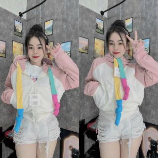 ÁO KHOÁC NỮ LEN GÂN 4 TÚI DÂY BẢN TO PHỐI MÀU CỰC XINH VẢI DÀY DẶN FORM RỘNG DÁNG LỬNG SIÊU ĐẸP HOT TREND-HTM FASHION