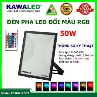 Đèn Pha LED Đổi Màu Kawaled