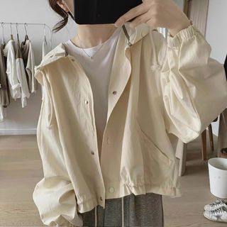 ÁO KHOÁC DA LỘN VỚI THIẾT KẾ THỜI TRANG NỮ CHẤT VẢI ĐẸP MẶC MÁT FORM CÁ TÍNH CÓ NÓN TRÙM ĐẦU TIỆN LỢI ÁO ĐẸP HÀNG HOT TREND-HTM FASHION