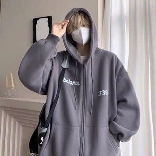 ÁO KHOÁC NỈ 366 VỚI CHẤT VẢI DÀY ZIP FORM RỘNG KHÓA KÉO SIÊU ĐẸP MŨ CÓ 2 LỚP NAM NỮ HÀNG HOT TREND-HTM FASHION