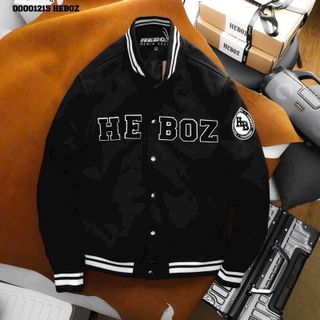 ÁO ÁO KHOÁC DA LỘN 2 LỚP NAM NỮ KIỂU DÁNG BOMBER IN LOGO HEBOZ MẪU MỚI ĐẸP FORM RỘNG CÁ TÍNH HÀNG HOT TREND-HTM FASHION