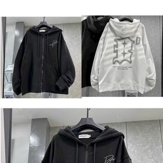 ÁO HOODIE NAM NỮ CHẤT THUN NỈ CÓ NÓN PHỐI ZIP KÉO CÁ TÍNH KHÓA KÉO ĐẸP FORM RỘNG ĐẸP HÀNG HOT TREND-HTM FASHION
