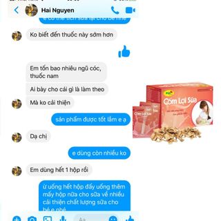 PQA Cốm Lợi Sữa - hỗ trợ bổ khí huyết, tăng tiết sữa, giảm tắc tia sữa, ít sữa, mất sữa. Tăng chất lượng sữa, cho sữa đặc, mát và thơm.