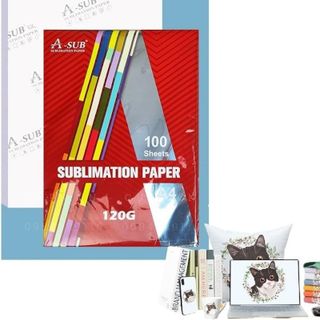 giấy in chuyển nhiệt A4 không bị rọc - giấy in cao cấp lên ly sứ - A- sub 120g