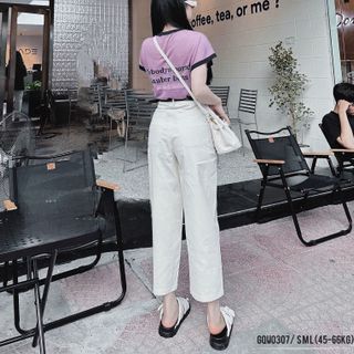 Quần Thụng Kaki Siêu Cấp Chất Kaki Chun Co Dãn, Thiết Kế Cạp Khoá, Túi Trước To Rộng Cá Tính GQU0307