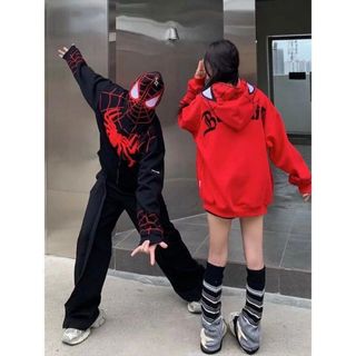 ÁO KHOÁC HOODIE NỈ NAM NỮ VỚI CHẤT DÁNG PHỐI NGƯỜI NHỆN TRÙM ĐẦU PHONG CÁCH SIÊU ĐẸP CHẤT VẢI DÀY DẶN CÓ NÓN SIÊU DỄ THƯƠNG ÁO ĐẸP HÀNG HOT TREND-HTM FASHION