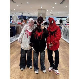 ÁO KHOÁC HOODIE NỈ NAM NỮ VỚI CHẤT DÁNG PHỐI NGƯỜI NHỆN TRÙM ĐẦU PHONG CÁCH SIÊU ĐẸP CHẤT VẢI DÀY DẶN CÓ NÓN SIÊU DỄ THƯƠNG ÁO ĐẸP HÀNG HOT TREND-HTM FASHION