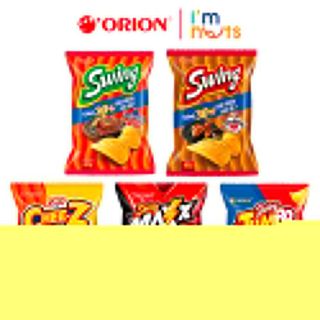 Bánh Snack khoai tây Swing Orion đủ vị gói nhỏ và gói lớn giá sỉ