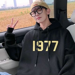 ÁO HOODIE NAM PHONG CÁCH HÀN 1977 FORM RỘNG CHẤT VẢI ĐẸP THỜI TRANG - HTM FASHION giá sỉ