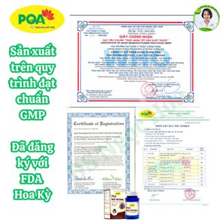 PQA Đại Hoàng viên nang - dùng cho người bị táo bón, người có thói quen ít ăn rau, thiếu chất xơ giúp hỗ trợ nhuận tràng, thông tiện, giảm táo bón.