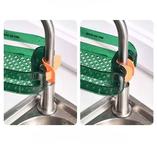 Kệ Nhựa Treo Vòi Nước Để Đồ Nhà Tắm, Khay Treo Bồn Rửa Bát Ráo Nước Mẫu Mới
