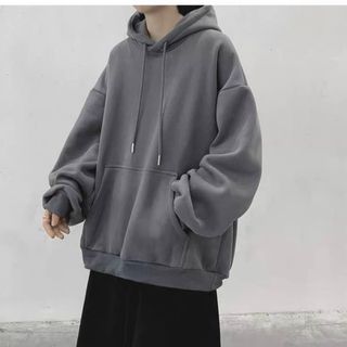 ÁO HOODIE NỈ BÔNG TRƠN FORM RỘNG NAM NỮ CÓ MŨ CAO CẤP - HTM FASHION