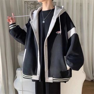 ÁO BOMBER UNISEX NAM NỮ CHẤT LIỆU ÁO KHOÁC NỈ DÀY DẶN THOÁNG MÁT ÁO CÓ MŨ TRÙM ĐẦU 2 LỚP CÓ KÈM CÚC BẤM TIỆN LỢI ÁO ĐẸP HÀNG HOT TREND-HTM FASHION
