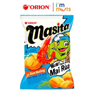 Bánh Snack khoai tây mai rùa 4 lớp Masita Orion đủ vị gói 60g