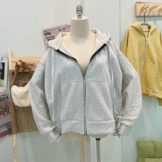 ÁO KHOÁC HOODIE NỮ NỈ FORM RỘNG CÁNH TAY PHỐI THEO PHONG CÁCH HÀN QUỐC CHẤT VẢI SIÊU DÀY DẶN HÀNG HOT TREND-HTM FASHION