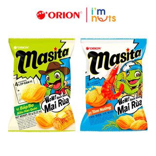 Bánh Snack khoai tây mai rùa 4 lớp Masita Orion đủ vị gói nhỏ và gói lớn